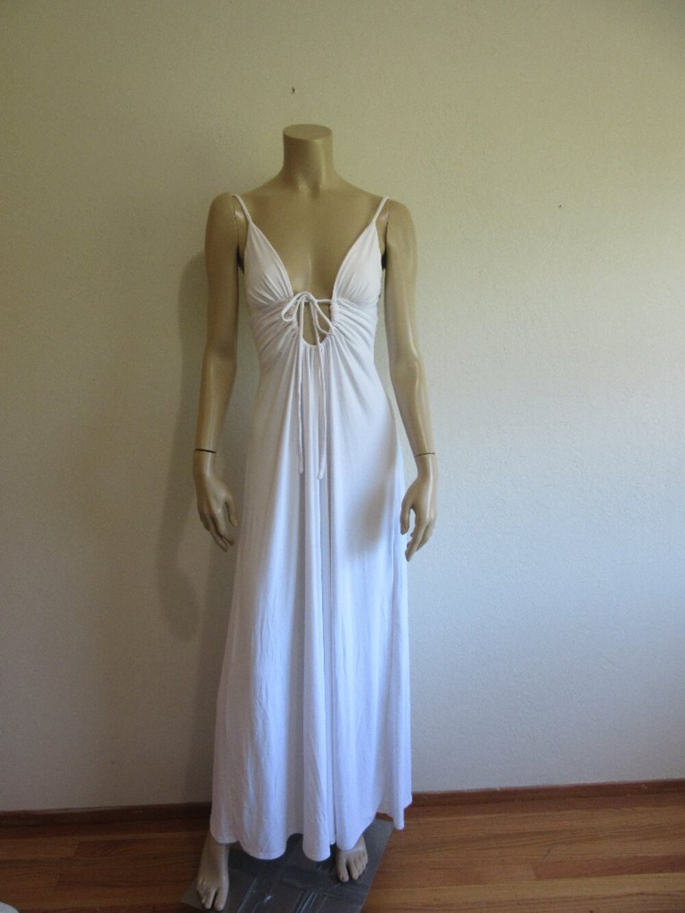 Susana Monaco White XS Maxi Sleeveless Dress-NWT
